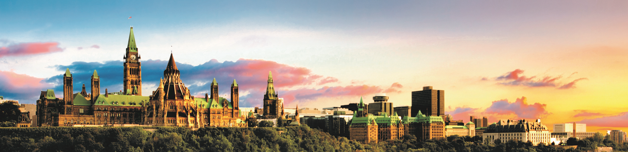 Beautiful landscape sunrise